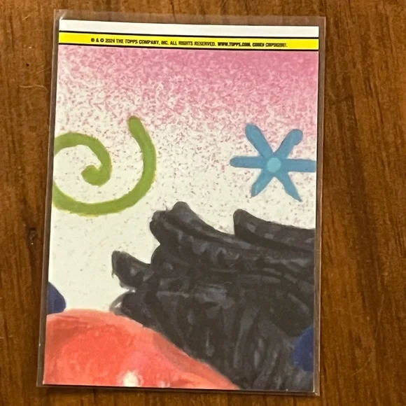 Garbage Pail Kids Chrome 2024 Series 7 Adam Boom Drool Refractor 260A GPK - Picture 2 of 2